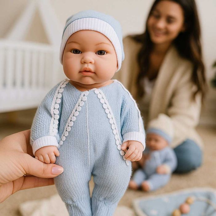 Реалистично говорещо бебе с аксесоар шише