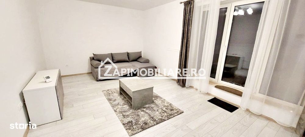 Apartament 1 camera in Bloc NOU,43mp.parcare, boxă la subsol