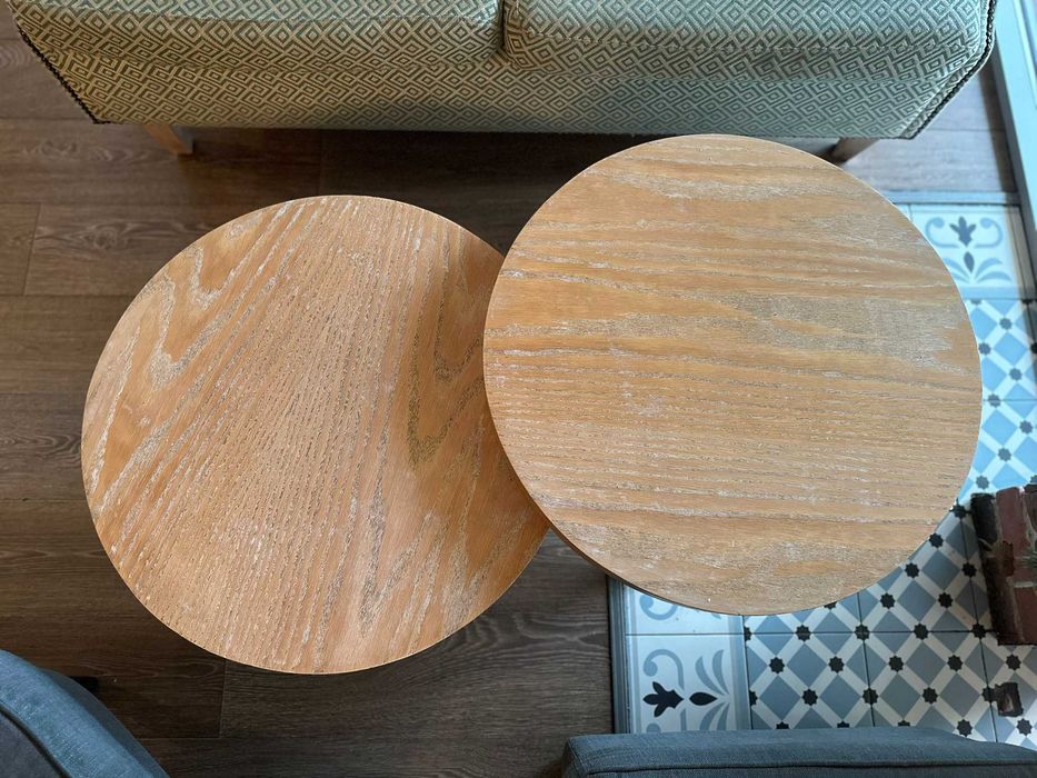 Комплект кръгли масички за кафе