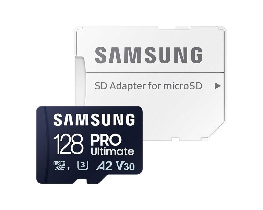 Бърза карта памет Samsung PRO Ultimate 128GB MicroSD с адаптер