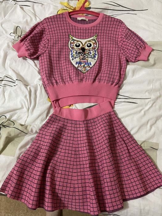 Юбка кофта костюм