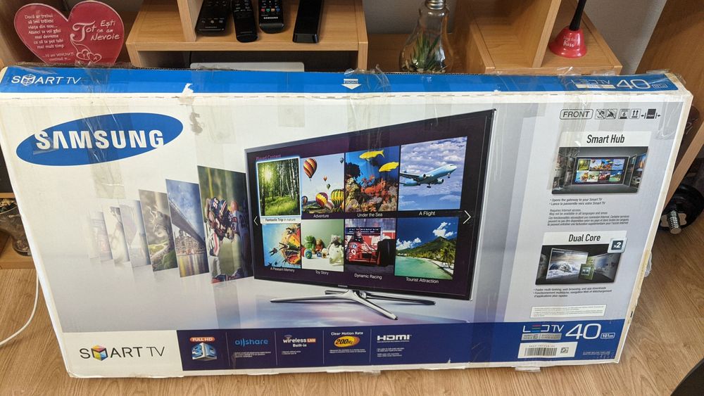 Smart TV Samsung , 101 cm , 3D , FullHD