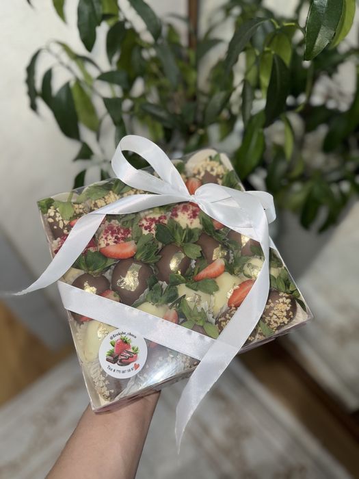 Клубника в шоколаде, бельгиский шоколад