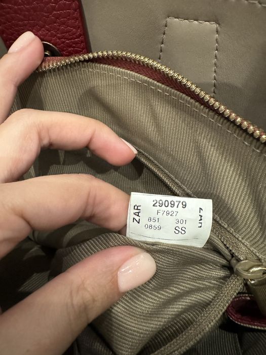 Чанти Furla черна/червена