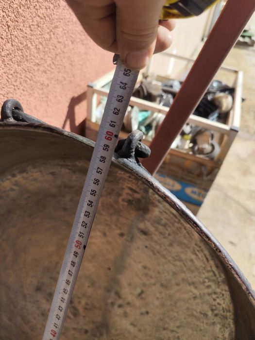 Масивна медна тава 58х16 см