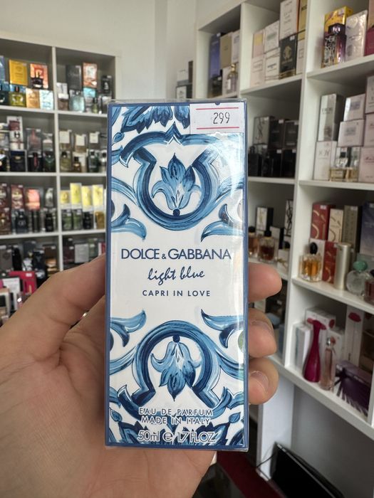 Dolce&Gabbana Light Blue Capri in Love pour Femme EDP 50ml, nou, sigilat, 100% original, posibilitate verificare in persoana