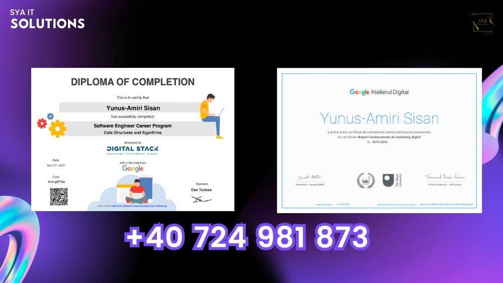 Promovare Reclame Google Ads Certificat SEO Site Fb/Instagram Ads