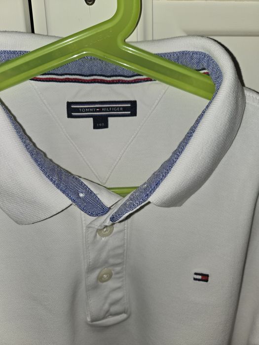 Tricou polo copii Tommy Hilfiger 6-10 ani, ca nou