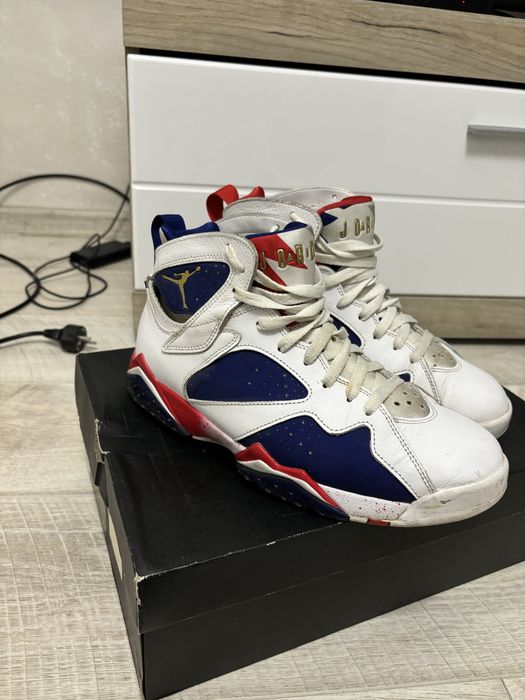 Кецове Jordan 7 Olympic edition
