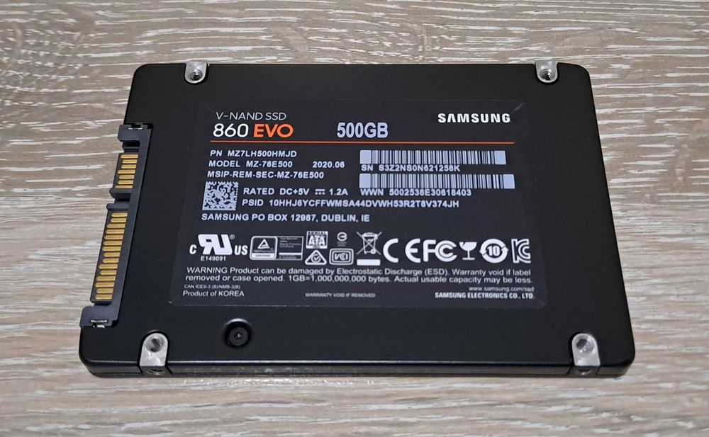 SSD Samsung 860 EVO 500gb