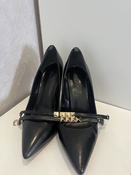 вечерние туфли классика с каблуком