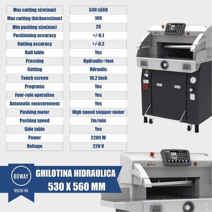 Ghilotina Boway R5310 V9