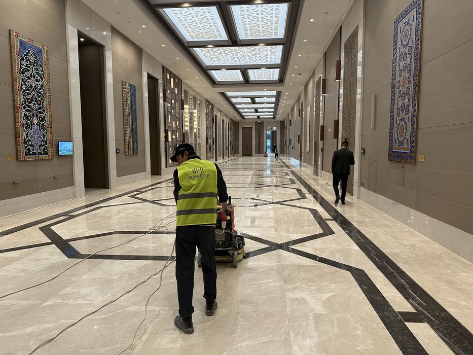 Полировка, очистка, восстановление мрамора гранита.