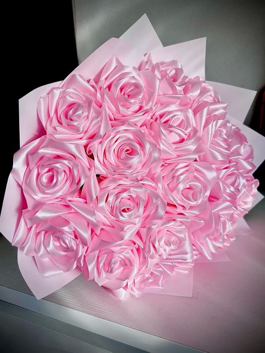 Цветы из ленты!.