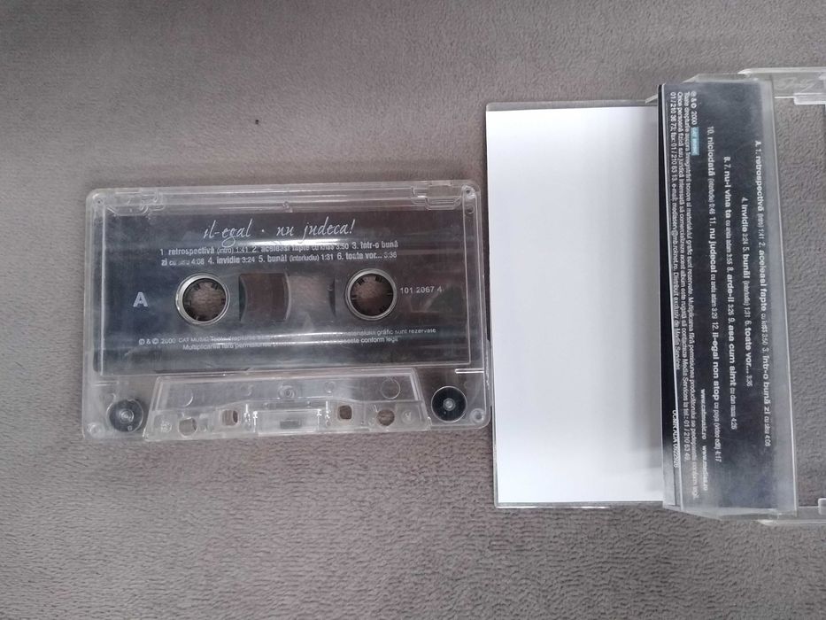 Caseta casete audio Getto Daci, Suie Paparude, Il-egal