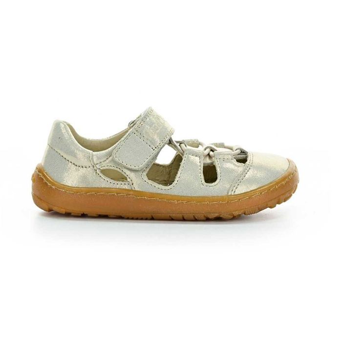 Нови боси сандали Froddo barefoot gold shine 28 номер