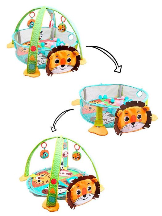 Развивающий коврик 3 в 1