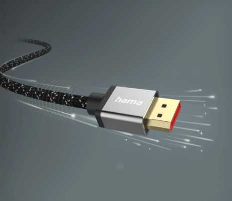 Cablu DisplayPort Hama DP 1.4 Ultra-HD 8K 2m