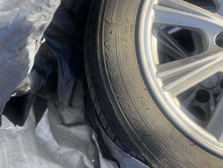 Диски с летней резиной Aттика 14r