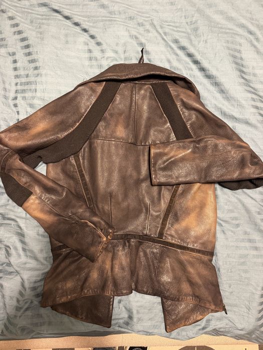 Кожено яке телешка кожа Improvd size S