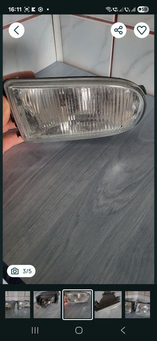 Proiectoare auto ceață Valeo