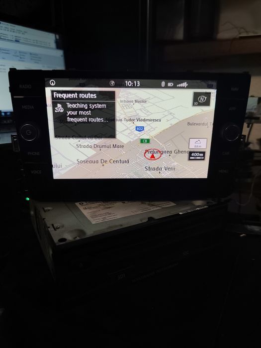 Navigatie Unitate Multimedia VW MIB25 5F Delphi Display si Rama Harti