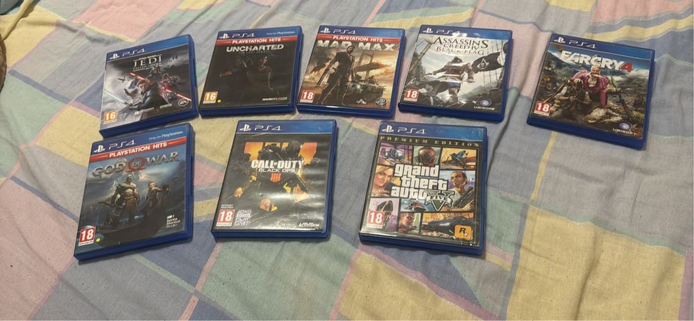 Продавам игри за PS4