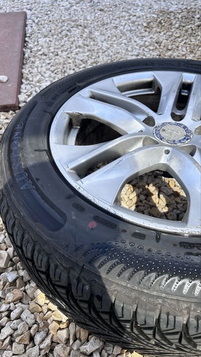 Jante Mercedes + Anvelope NOI 225/60 R17 All Season – gata de montat!( se vand doar in Constanta)
