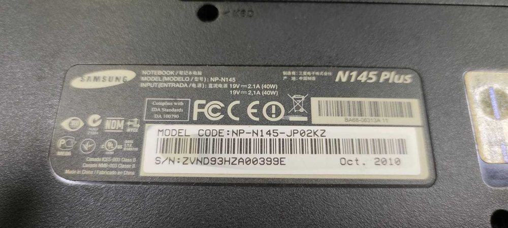 Нетбук Samsung NP-N145 Plus