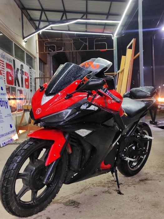 Yamaha r3 elektro bike