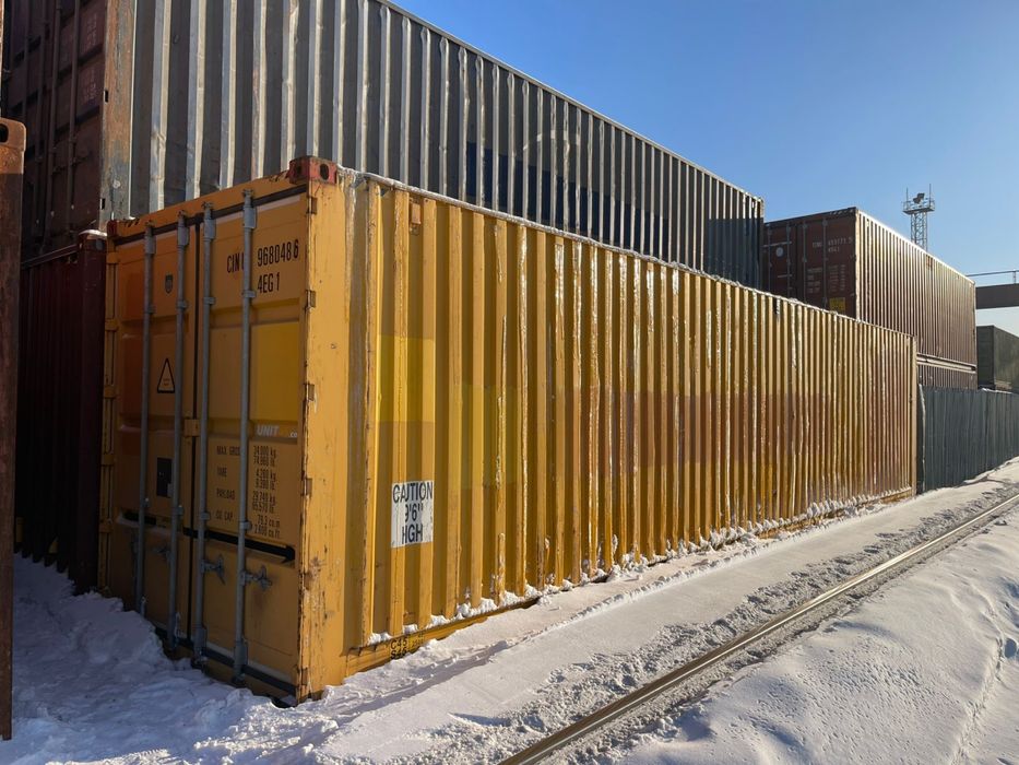 РАСПРОДАЖА 40 футовых МОРСКИХ 2,9 HQ Прям в Наличии в ПАВЛОДАРЕ.