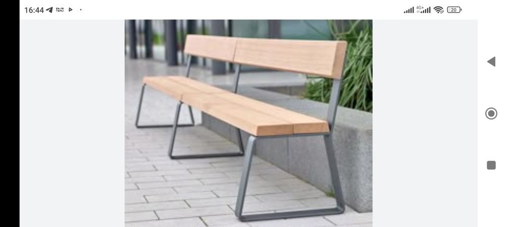 Лавочки для  улицы