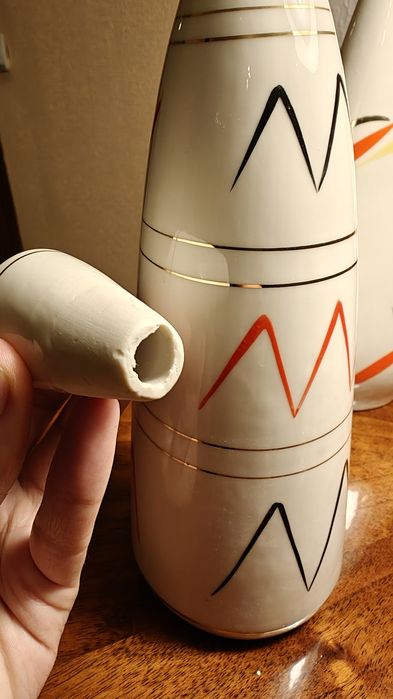 Фарфоровый винтажный графин СССР