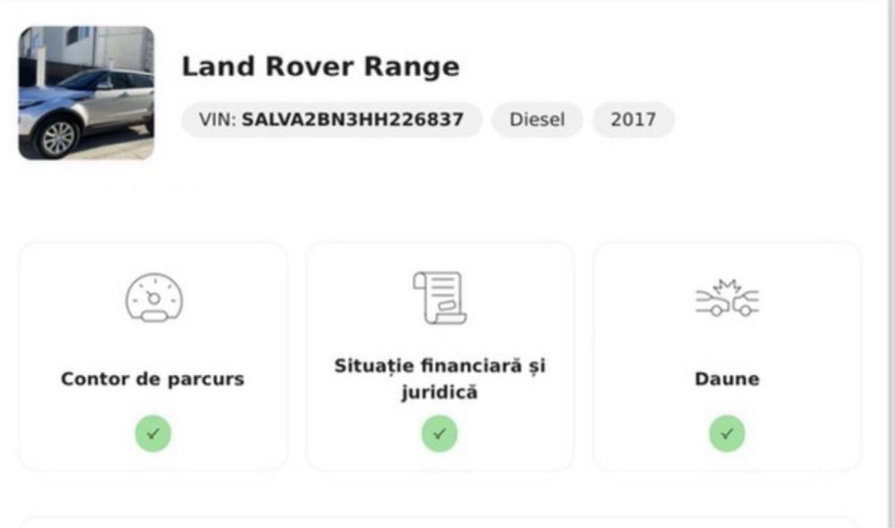 Range  evoque 4/4 piele incalzire scaune+volan proprietar variante