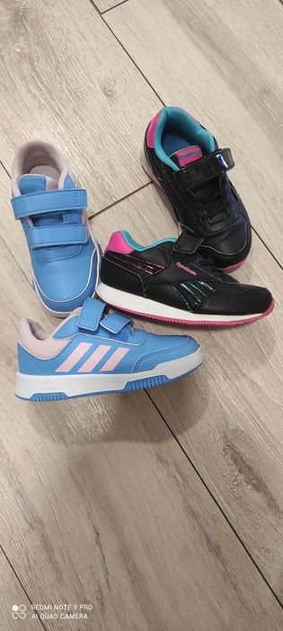 Маратонки adidas i Reebok 25 номер
