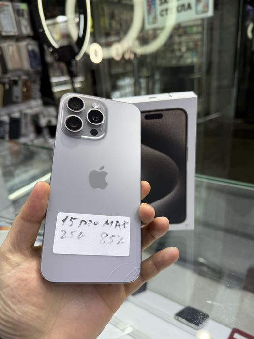 iPhone 15pro Max 256G 85%