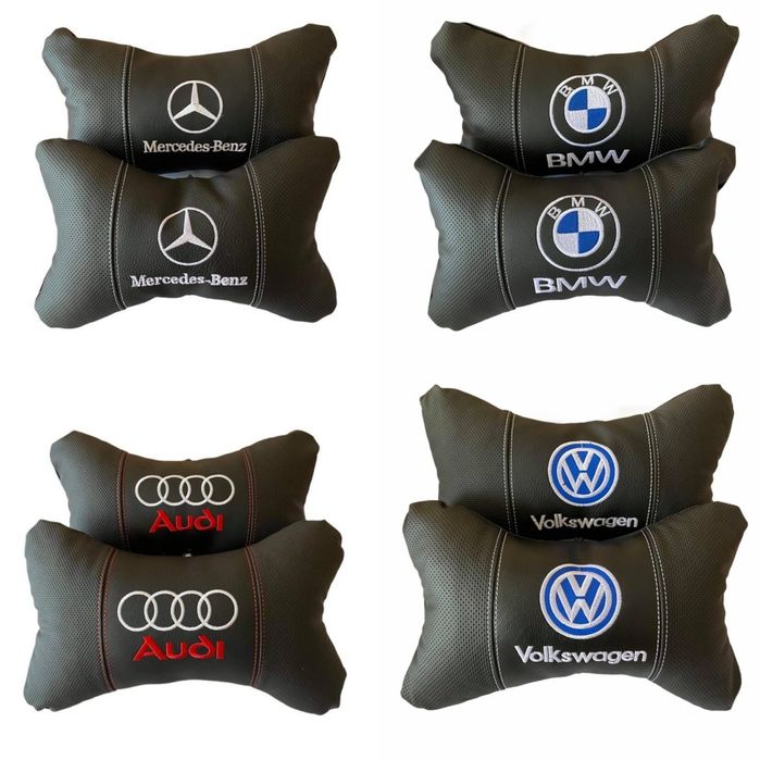 Комплект от 2 броя ергономични възглавници за седалка с ластик