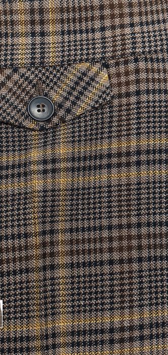 Панталон в шотландско каре Zara