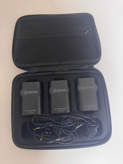 Безжичен микрофон с брошка Boya BY-WM4 Pro k2