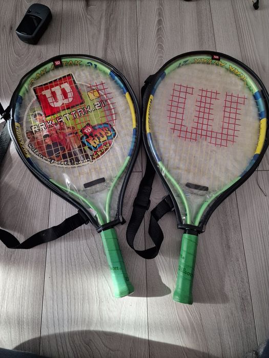 Set 5 rachete tennis junior si adult