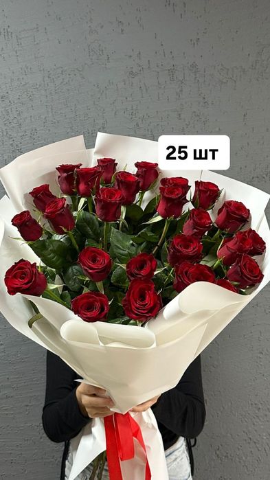 Букет цветов 25 шт роза