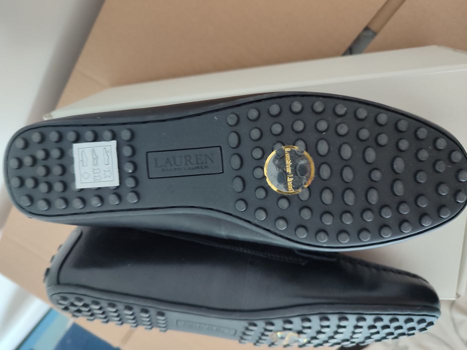 Vând espadrile Ralph Lauren noi mărimea 39.5 negre in cutie