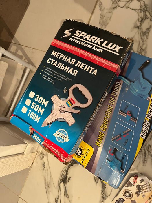 Мерная лента стальная