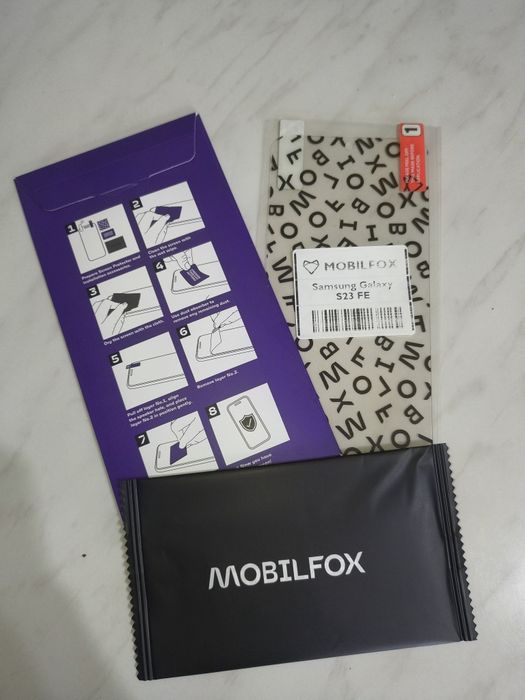 Folie protectoare de sticla MOBILFOX - Samsung Galaxy S23 FE