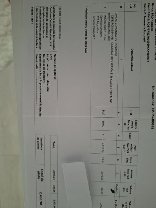 Combina frigorifica  Beko-aproape noua-garantie