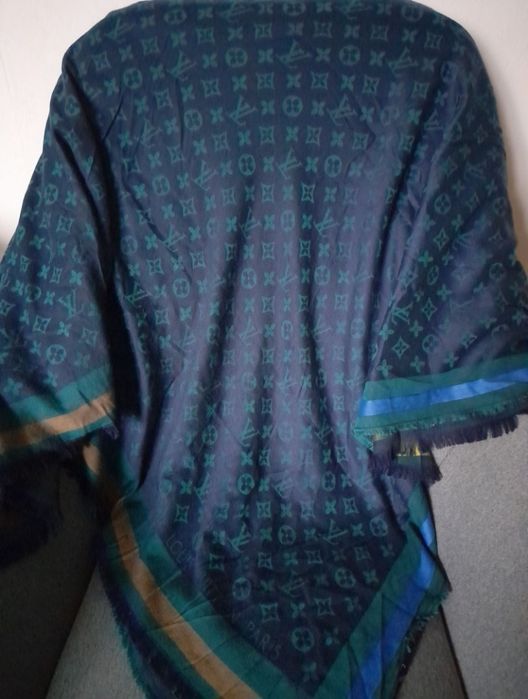 Șal mare LV, casmir/matase, 500 lei
