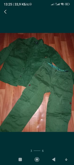 Брюки для мальчика 8-9 2000тг.