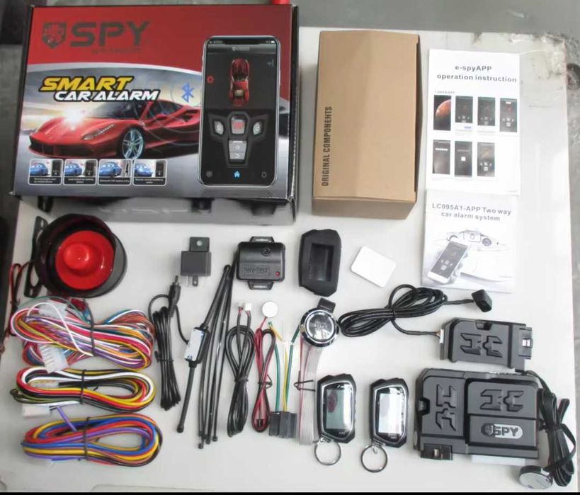 Alarma auto smart/pornire motor/functie keyless inchidere/deschidere