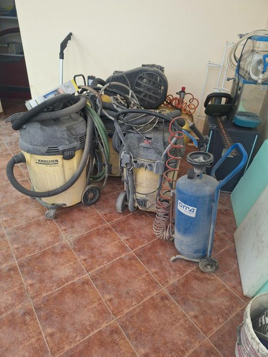 Продавам компресор,водоструйки, прахосмукачки