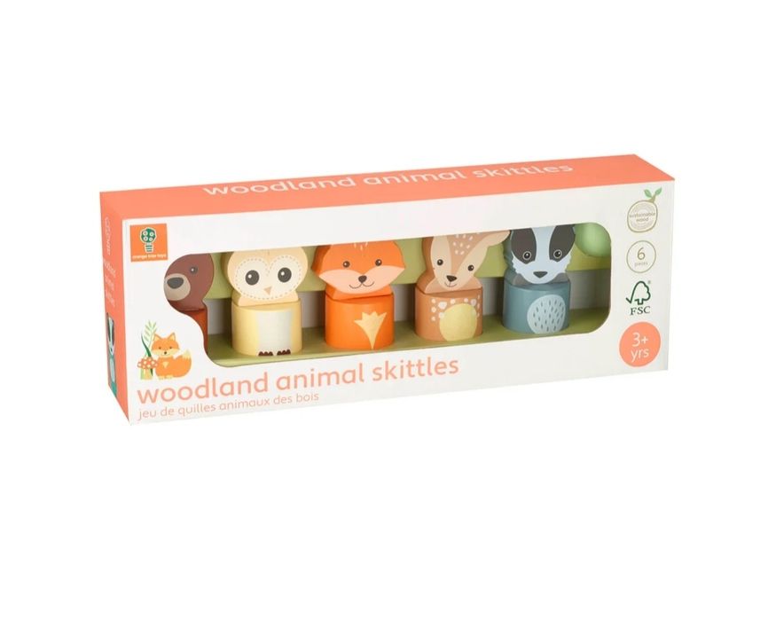 Детски дървен боулинг